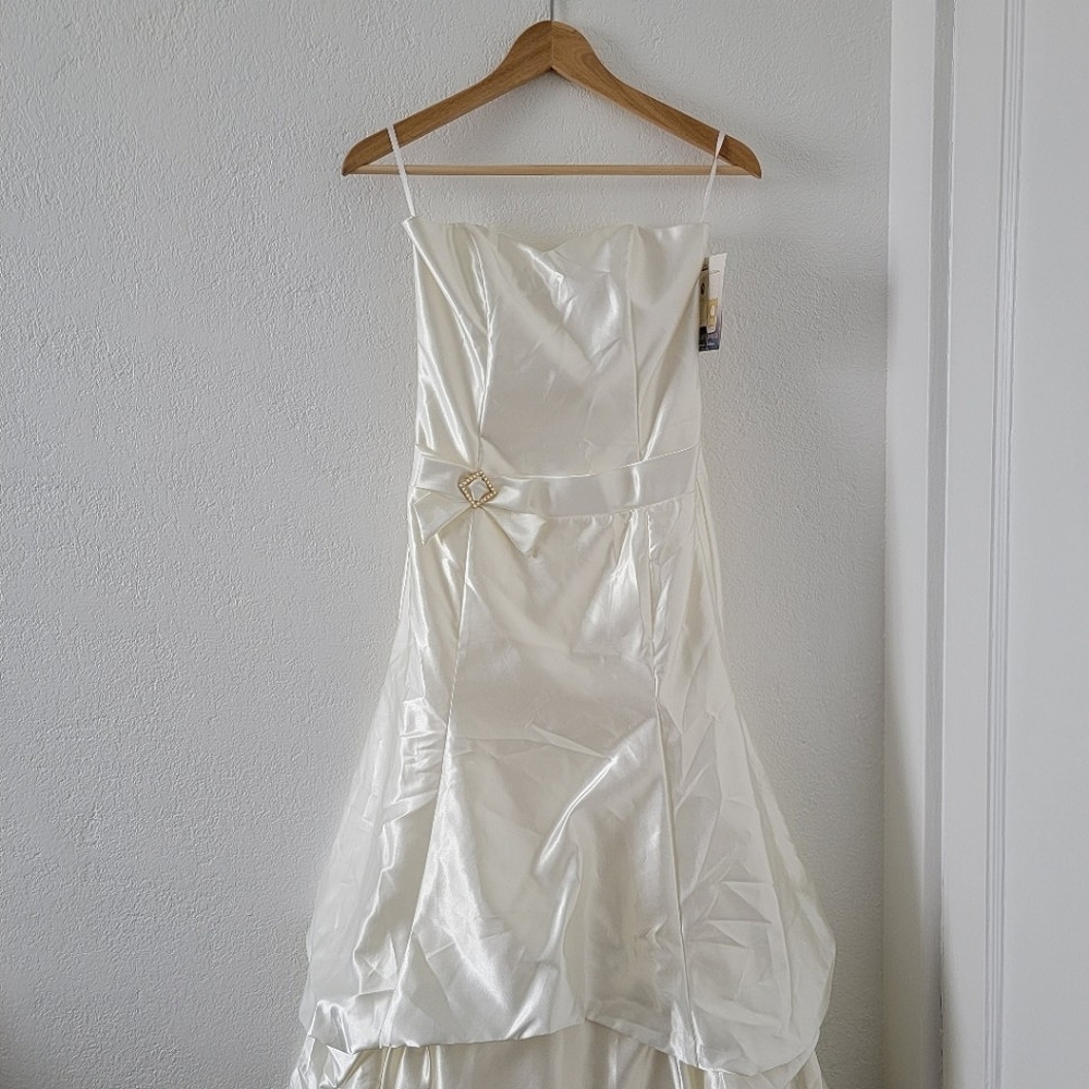 Vintage Wedding Dress Jessica McClintock Gunne Sax NWT Size 0